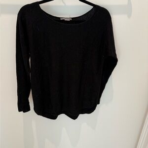 Vince Black Crew Neck Sweater